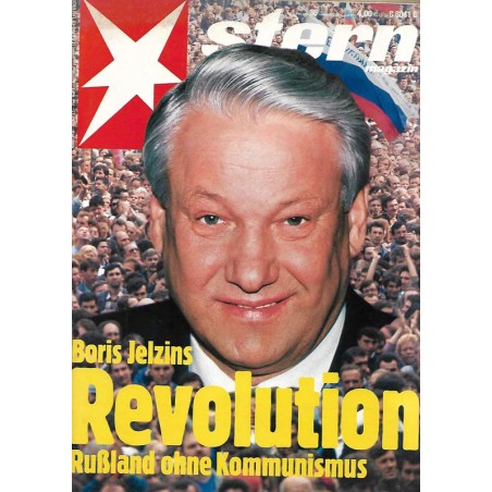 stern Heft Nr.36 / 29 August 1991 - Boris Jelzins Revolution