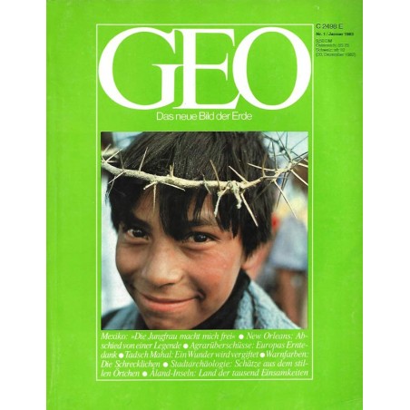 Geo Nr. 1 / Januar 1983 - Mexiko