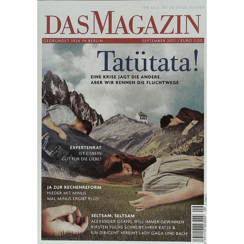 Das Magazin Heft 9 / September 2011 - Tatütata!