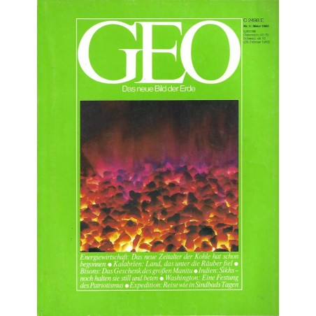 Geo Nr. 3 / März 1983 - Energiewirtschaft