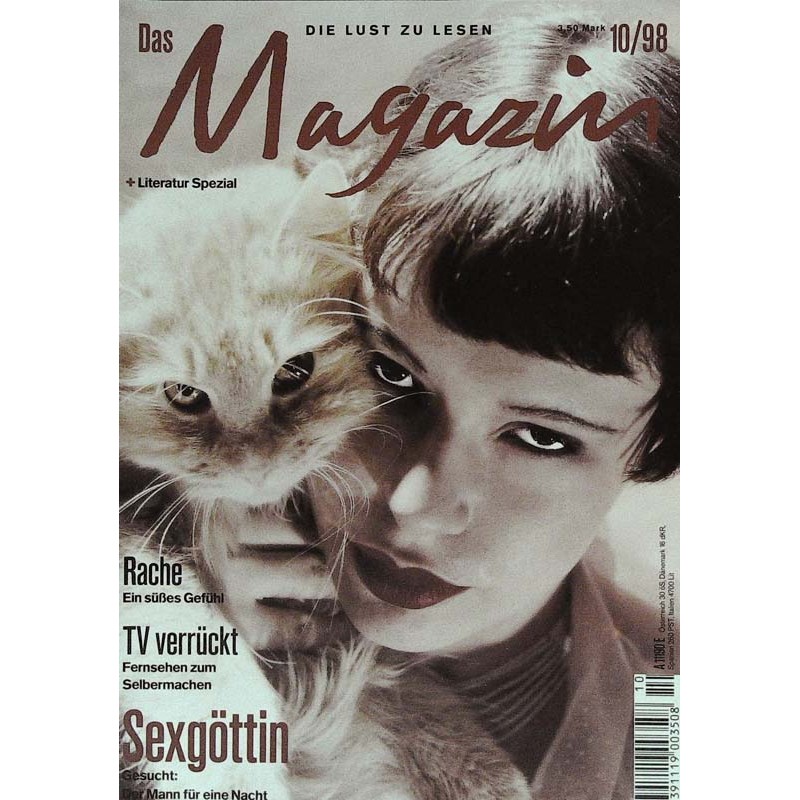 Das Magazin Heft 10 / Oktober 1998 - Sexgöttin