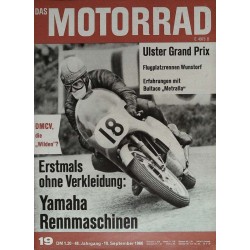 Das Motorrad Nr.19 / 10 September 1966 - Ulster Grand Prix
