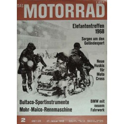 Das Motorrad Nr.2 / 27 Januar 1968 - Elefantentreffen