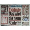 Bild Zeitung Donnerstag, 21 Mai 2026 - Das wird die neue Rente!