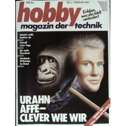 Hobby Nr.2 / Februar 1991 - Urahn-Affe clever wie wir
