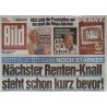 Bild Zeitung Montag, 1 Juni 2026 - Nächster Renten-Knall