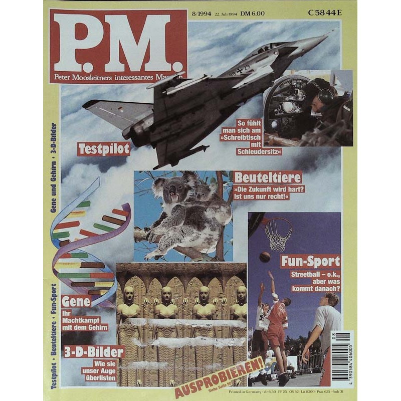 P.M. Ausgabe August 8/1994 - Testpilot