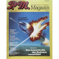 P.M. Ausgabe September 9/1981 - Laserstrahl & Raketen