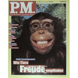P.M. Ausgabe September 9/1993 - Wie die Tiere Freude empfinden
