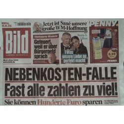 Bild Zeitung Montag, 8 Juni 2026 - Nebenkosten-Falle