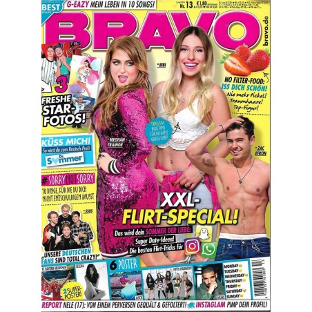 BRAVO Nr.13 / 8 Juni 2016 - XXL-Flirt Special