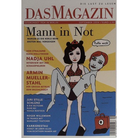 Das Magazin Heft 9 / September 2004 - Mann in Not