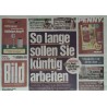 Bildzeitung Montag, 22 Juni 2026 - Künftig so lange arbeiten