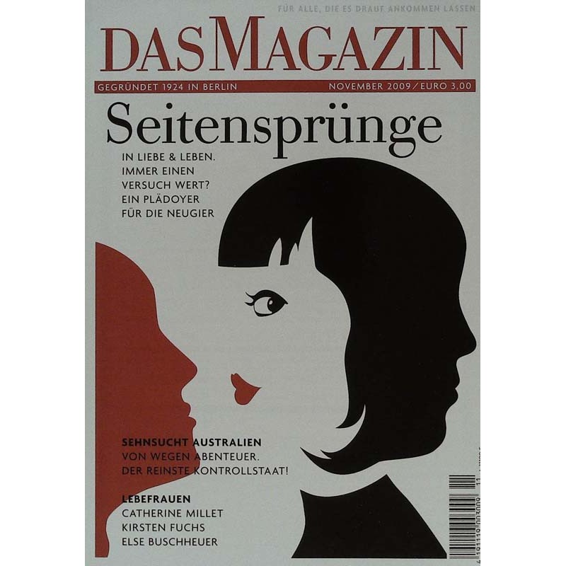 Das Magazin Heft 11 / November 2009 - Seitensprünge