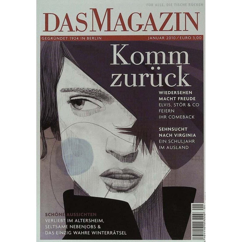 Das Magazin Heft 1 / Januar 2010 - Komm zurück