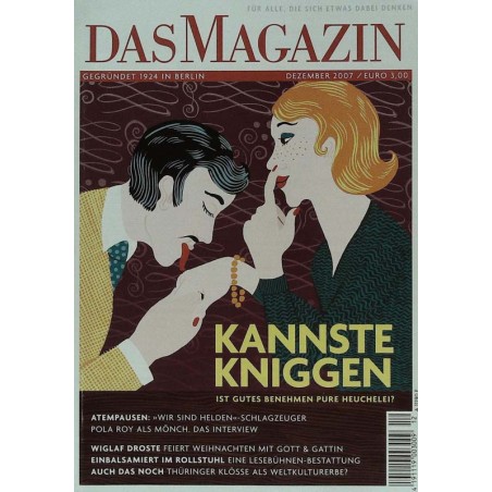Das Magazin Heft 12 / Dezember 2007 - Kannste Kniggen