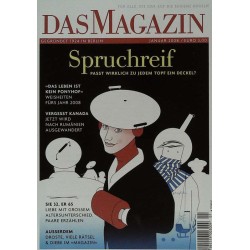 Das Magazin Heft 1 / Januar 2008 - Spruchreif