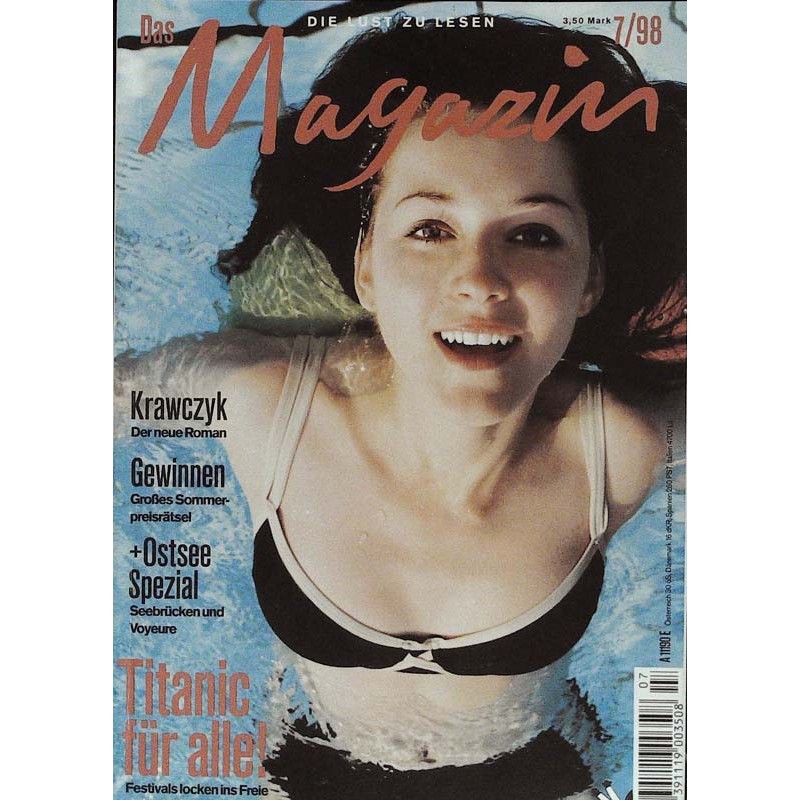 Das Magazin Heft 7 / Juli 1998 - Titanic für alle!