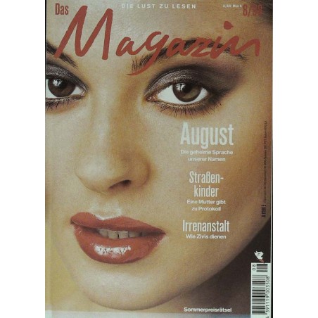 Das Magazin Heft 8 / August 1998 - Die geheime Sprache