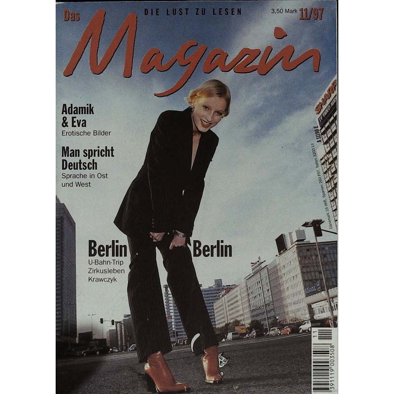 Das Magazin Heft 11 / November 1997 - Berlin Berlin