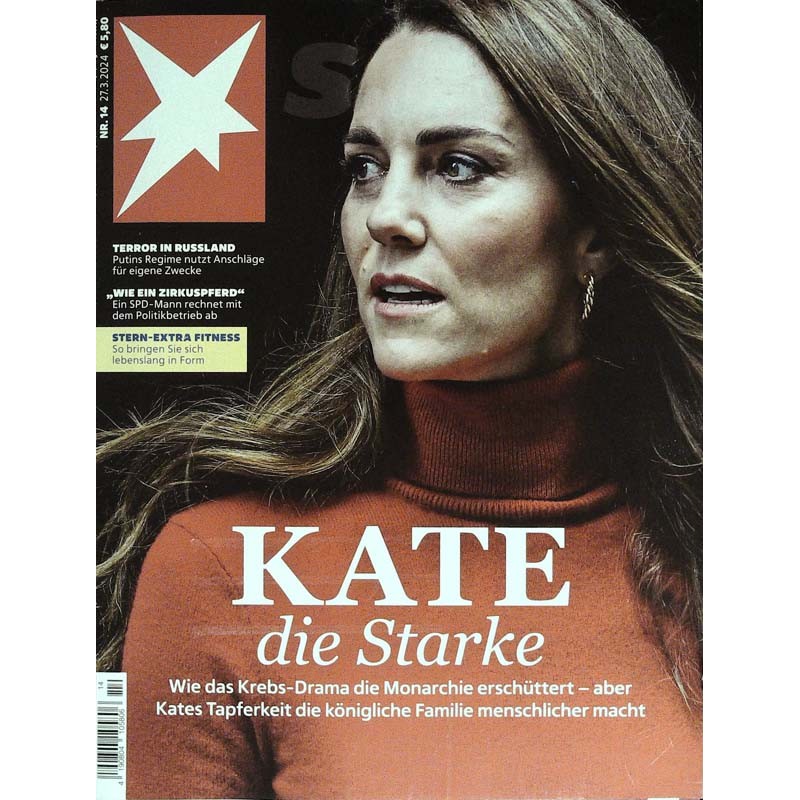 stern Heft Nr.14 / 27 März 2024 - Kate die Starke