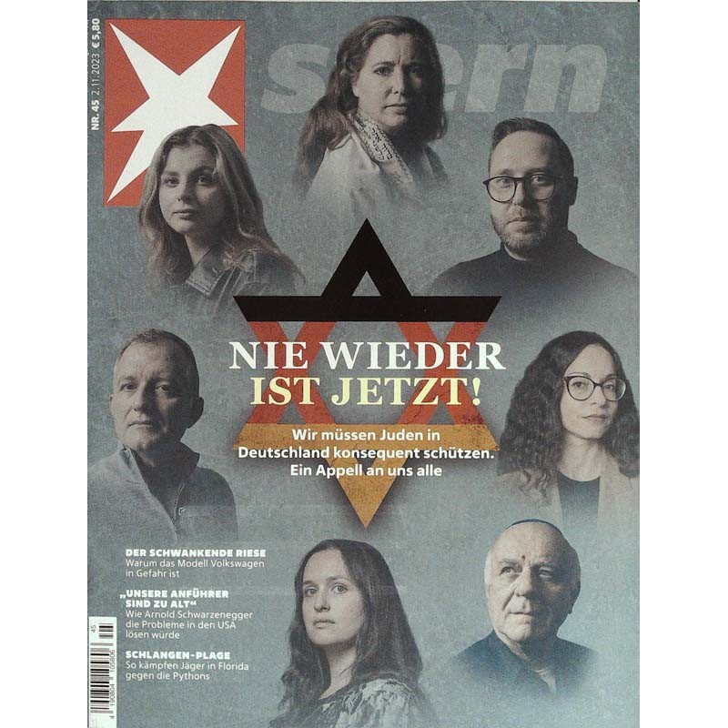 stern Heft Nr.45 / 2 November 2023 - Nie wieder ist jetzt!