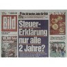 Bildzeitung Freitag, 26 Juni 2026 - Steuer-Erklärung alle 2 Jahre?