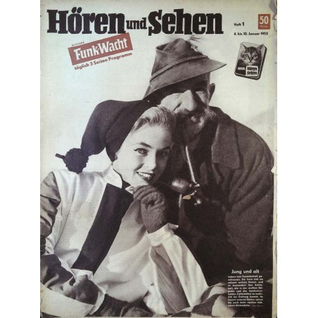 Hören & Sehen Nr.1 / 4 bis 10 Januar 1953 - Jung und alt