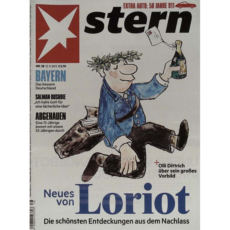 stern Heft Nr.38 / 12 September 2013 - Neues von Loriot