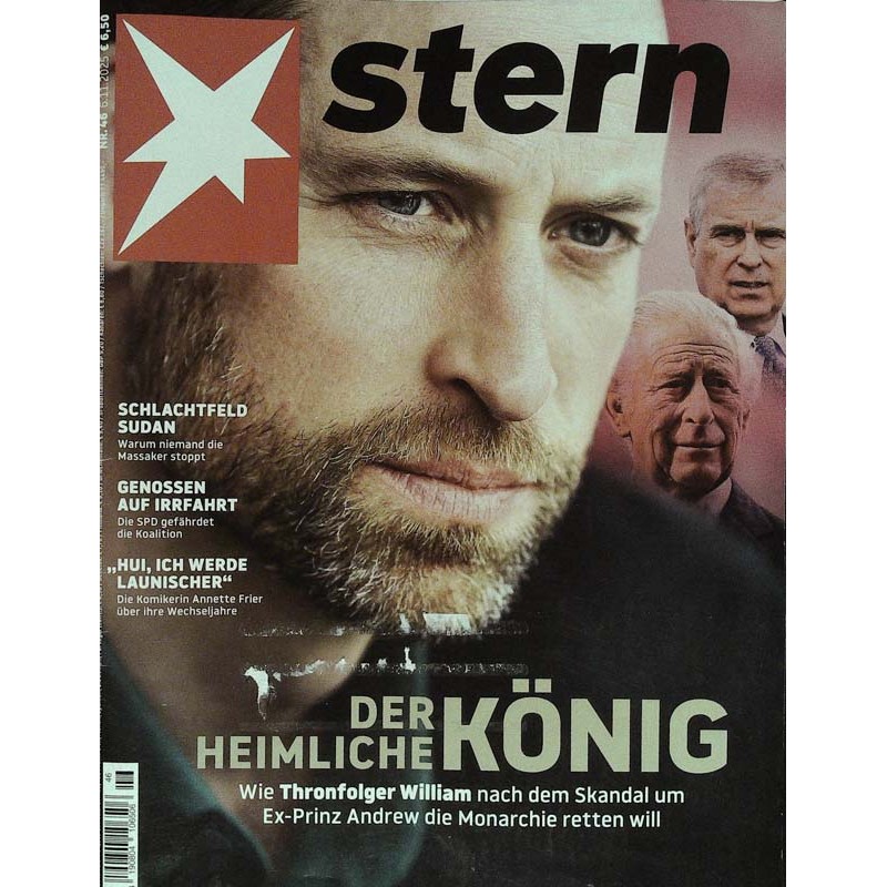 stern Heft Nr.46 / 6 November 2025 - Der heimliche König