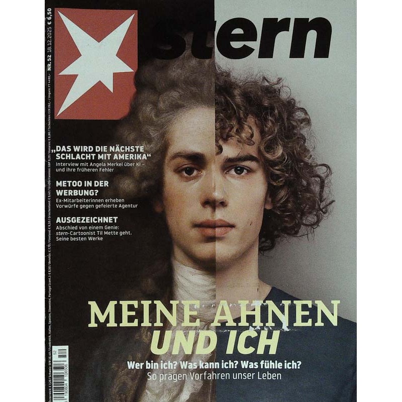 stern Heft Nr.52 / 18 Dezember 2025 - Meine Ahnen und Ich