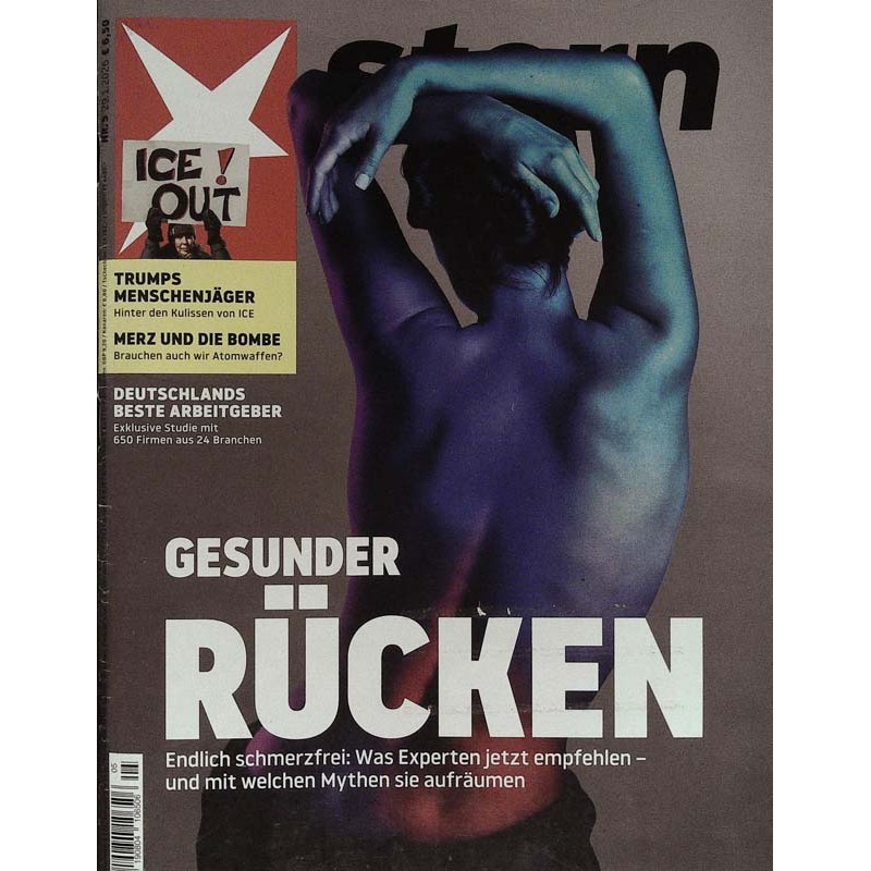stern Heft Nr.5 / 29 Januar 2026 - Gesunder Rücken