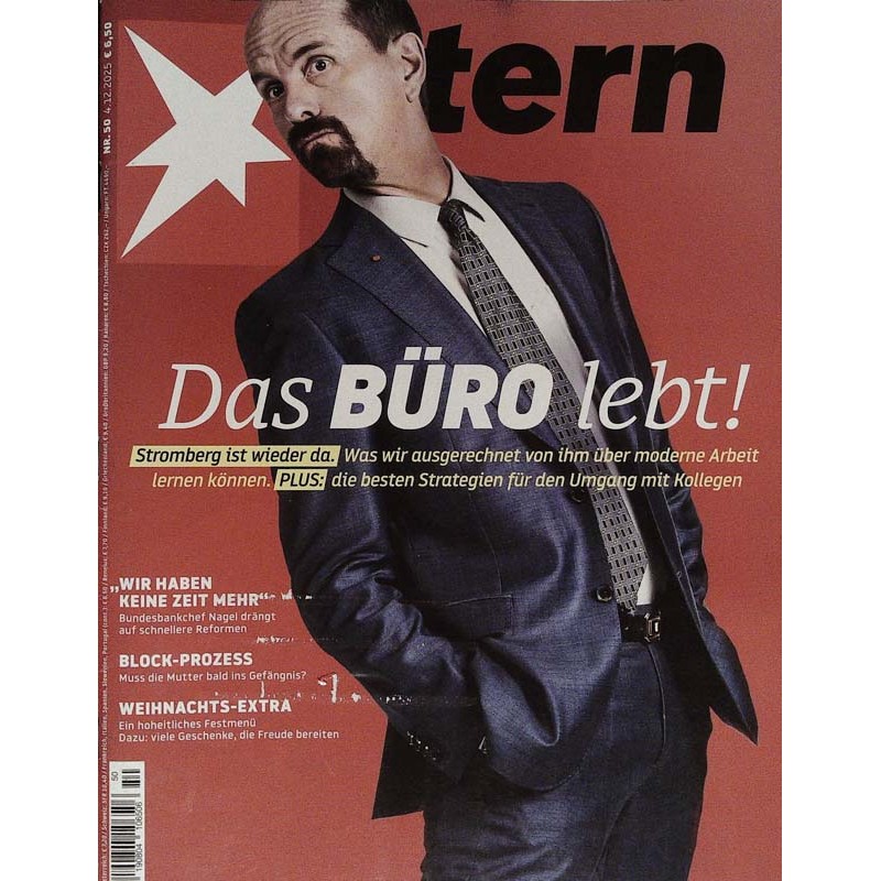 stern Heft Nr.50 / 4 Dezember 2025 - Das Büro lebt!
