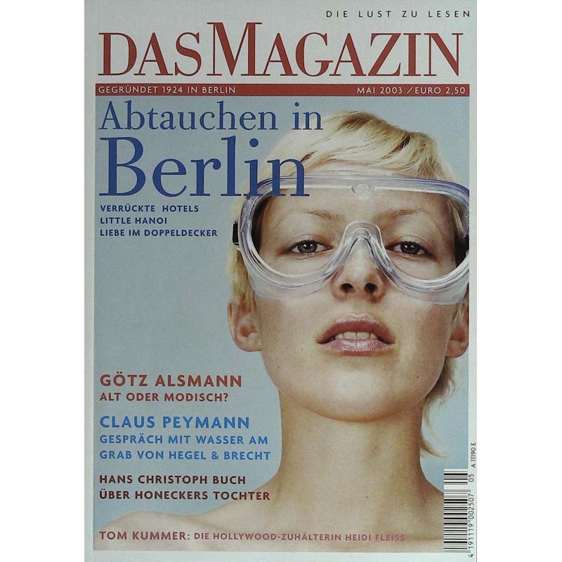 Das Magazin Heft 5 / Mai 2003 - Abtauchen in Berlin