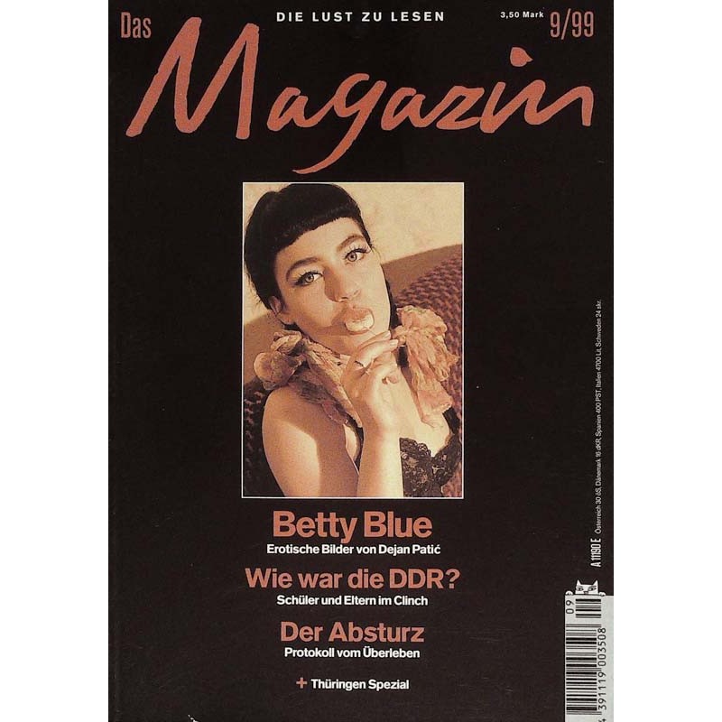 Das Magazin Heft 9 / September 1999 - Betty Blue