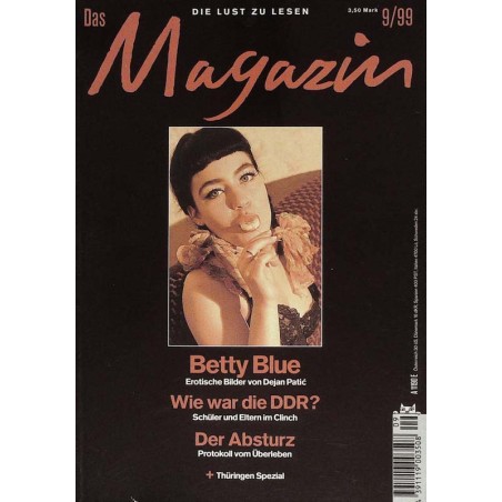 Das Magazin Heft 9 / September 1999 - Betty Blue