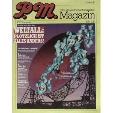 P.M. Ausgabe April 4/1988 - Weltall