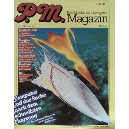 P.M. Ausgabe Mai 5/1988 - Schnellste Flugzeug