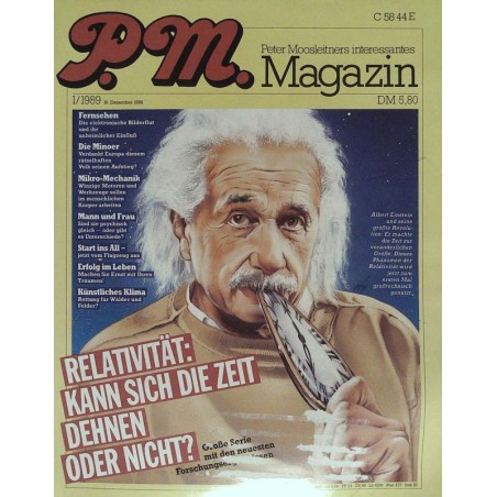 P.M. Ausgabe Januar 1/1989 - Relativität