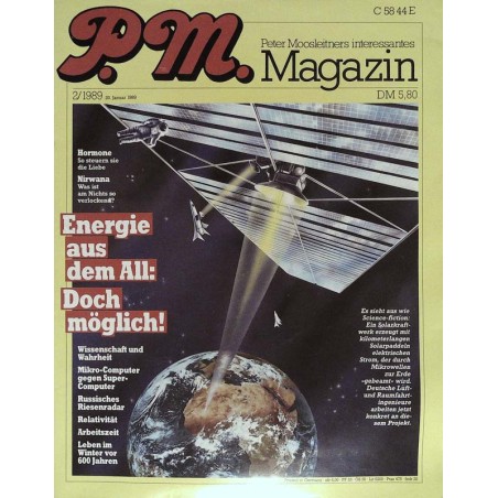 P.M. Ausgabe Februar 2/1989 - Energie aus dem All