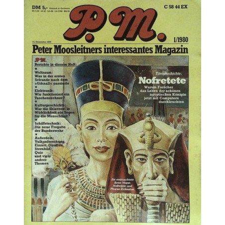 P.M. Ausgabe Januar 1/1980 - Nofretete