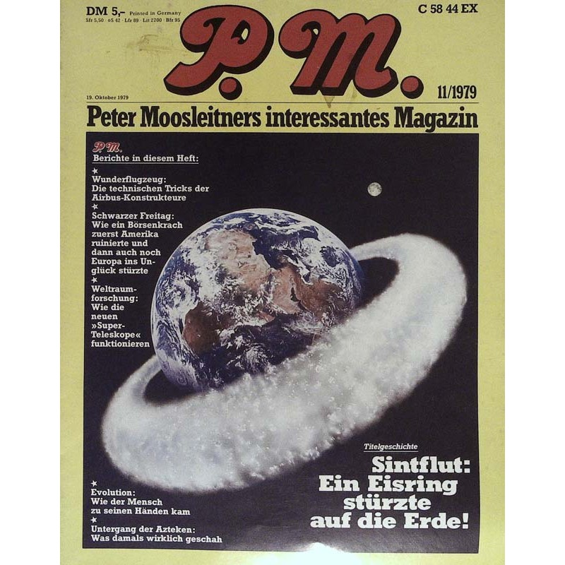 P.M. Ausgabe November 11/1979 - Sintflut