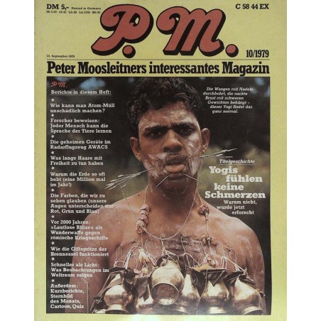 P.M. Ausgabe Oktober 10/1979 - Die Yogis