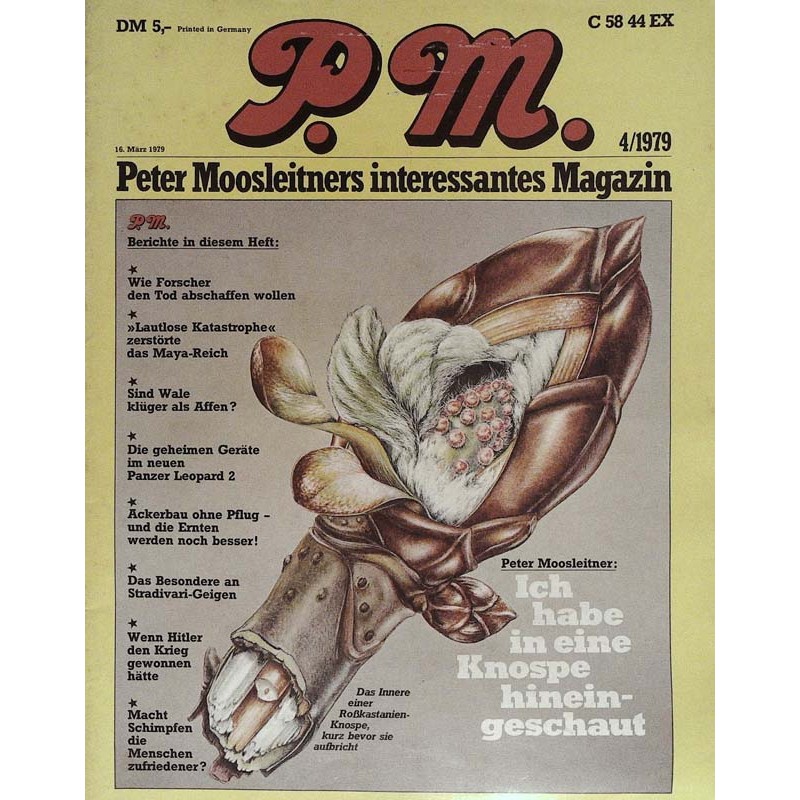 P.M. Ausgabe April 4/1979 - Das innere einer Knospe