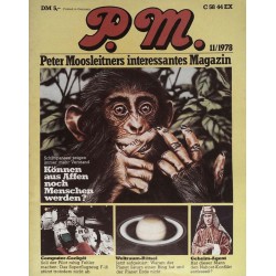 P.M. Ausgabe November 11/1978 - Affen & Menschen