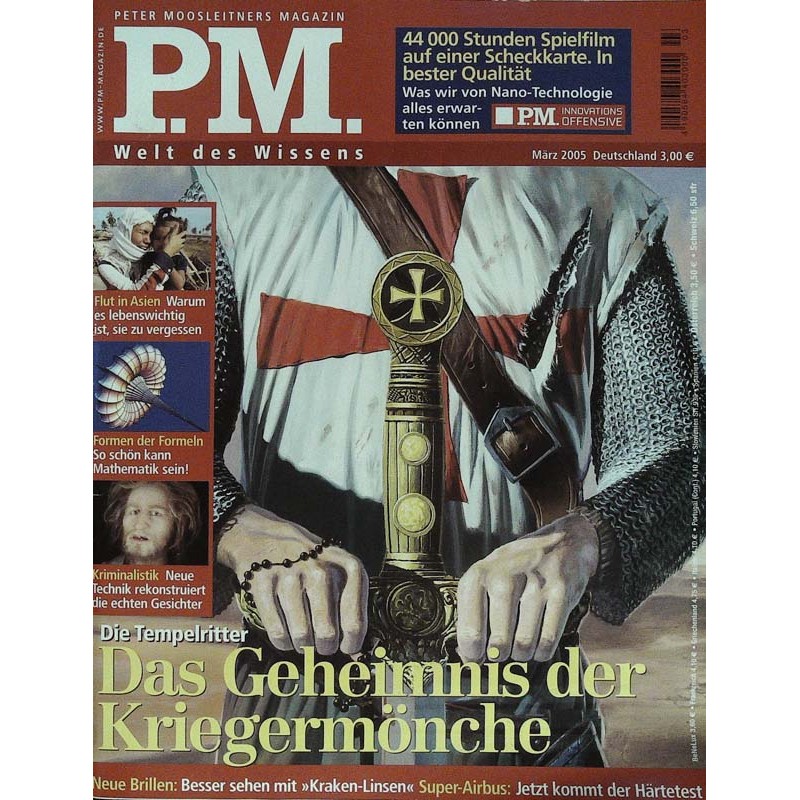 P.M. Ausgabe März 2005 - Die Tempelritter