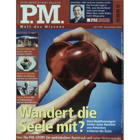 P.M. Ausgabe April 2005 - Wandert die Seele mit?