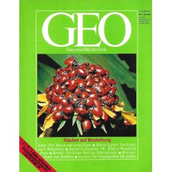 Geo Nr. 6 / Juni 1983 - Räuber auf Bestellung