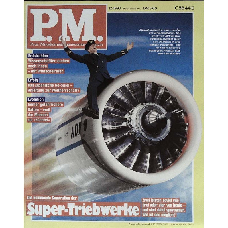 P.M. Ausgabe Dezember 12/1993 - Super Triebwerke