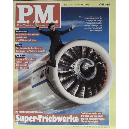 P.M. Ausgabe Dezember 12/1993 - Super Triebwerke